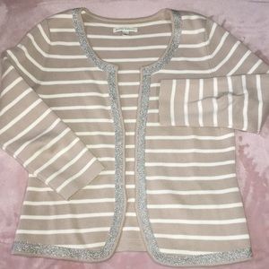 Banana Republic striped cardigan